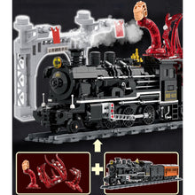 Load image into Gallery viewer, 1760PCS MOC 2in1 Unlimited Steam Train Scene Model Toy Building Block Brick Gift Kids DIY Set New Compatible Lego
