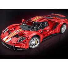 Load image into Gallery viewer, 3056PCS MOC Technic Speed Large Static Red Ford GT Super Racing Sports Car Model Toy Building Block Brick Gift Kids DIY Set New 1:8 Compatible Lego
