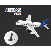 Load image into Gallery viewer, 1945PCS MOC Airbus A380 Airliner Aircraft Airplane Model Toy Building Block Brick Gift Kids DIY Set New Compatible Lego
