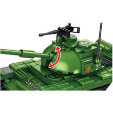 Load image into Gallery viewer, 501PCS MOC Military Type 59 Tracked Armored Tank Figure Model Toy Building Block Brick Gift Kids DIY Set New Compatible Lego
