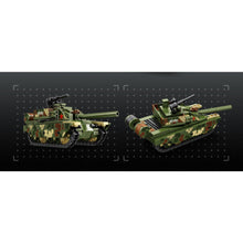 Load image into Gallery viewer, 286PCS MOC Military 99A Main Battle Tank Figure Model Toy Building Block Brick Gift Kids DIY Set New Compatible Lego
