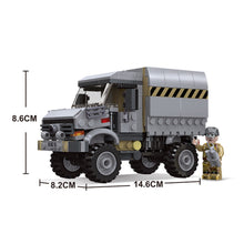 Load image into Gallery viewer, 255PCS MOC Military Unimok Combat Vehicle Truck Figure Model Toy Building Block Brick Gift Kids DIY Set New Compatible Lego
