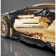 Load image into Gallery viewer, 1309PCS MOC Technic Speed Static Gold LP700-4 Spidron LB834 Super Racing Sports Car Model Toy Building Block Brick Gift Kids DIY Set New Compatible Lego
