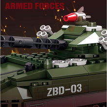 Load image into Gallery viewer, 469PCS MOC Military ZBD-03 Airborne Armored Vehicle IFV Figure Model Toy Building Block Brick Gift Kids DIY Set New Compatible Lego
