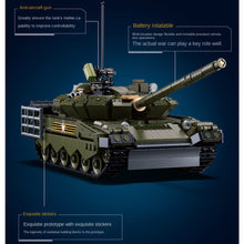 Load image into Gallery viewer, 798PCS MOC Military 2in1 T-80BVMS T-80US Main Battle Tank Figure Model Toy Building Block Brick Gift Kids DIY Set New 1:35 Compatible Lego
