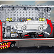 Load image into Gallery viewer, 1258PCS MOC Technic Mechanic Racing Team Repair Truck Figure Model Toy Building Block Brick Gift Kids DIY Set New Compatible Lego

