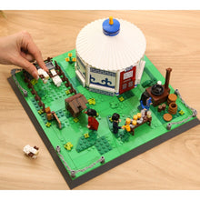 Load image into Gallery viewer, 778PCS MOC Architecture Inner Mongolian Yurt Traditional House Figure Model Toy Building Block Brick Gift Kids DIY Set New Compatible Lego

