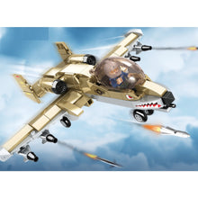 Load image into Gallery viewer, 223PCS MOC Military A10 Thunderbolt II Hog Aircraft Fighter Figure Model Toy Building Block Brick Gift Kids DIY Set New Compatible Lego

