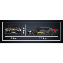 Load image into Gallery viewer, 386PCS MOC Technic Speed Grey Koenigsegg Super Racing Sports Car Model Toy Building Block Brick Gift Kids DIY Set New Display Box Compatible Lego
