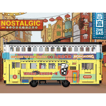 Load image into Gallery viewer, 860PCS MOC Hongkong City Double Decker Classic Tram Model Toy Building Block Brick Gift Kids DIY Set New Compatible Lego
