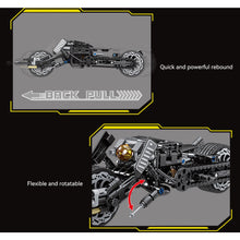 Load image into Gallery viewer, 320PCS MOC Technic Speed Batmobile Motor Bike Motorcycle Model Toy Building Block Brick Gift Kids DIY Set New Compatible Lego
