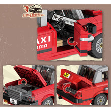 Load image into Gallery viewer, 700PCS MOC Hongkong City Taxi Cab Transportation Model Toy Building Block Brick Gift Kids DIY Set New Compatible Lego
