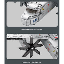 Load image into Gallery viewer, 1144PCS MOC Military E-2 Hawkeye Airborne Early Warning Aircraft Model Toy Building Block Brick Gift Kids DIY Set New Compatible Lego
