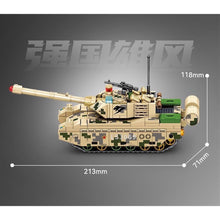 Load image into Gallery viewer, 320PCS MOC Military ZTQ-15 Main Battle Tank Figure Model Toy Building Block Brick Gift Kids DIY Set New Compatible Lego

