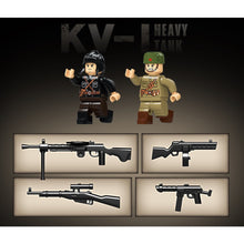 Load image into Gallery viewer, 461PCS MOC Military KV-1 Heavy Tank Figure Model Toy Building Block Brick Gift Kids DIY Set New Compatible Lego
