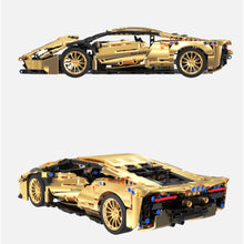 Load image into Gallery viewer, 1309PCS MOC Technic Speed Static Gold LP700-4 Spidron LB834 Super Racing Sports Car Model Toy Building Block Brick Gift Kids DIY Set New Compatible Lego
