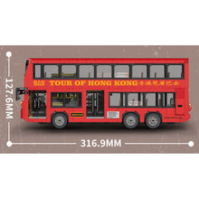 Load image into Gallery viewer, 891PCS MOC Hongkong City Red Double Decker Tour Bus Model Toy Building Block Brick Gift Kids DIY Set New Compatible Lego
