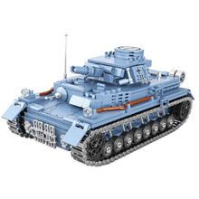 Load image into Gallery viewer, 869PCS MOC Military Panzer IV Medium Tank Figure Model Toy Building Block Brick Gift Kids DIY Set New 1:35 Compatible Lego
