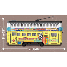 Load image into Gallery viewer, 860PCS MOC Hongkong City Double Decker Classic Tram Model Toy Building Block Brick Gift Kids DIY Set New Compatible Lego
