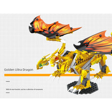 Load image into Gallery viewer, 452PCS MOC Lloyd&#39;s Legendary Golden Ultra Dragon Model Toy Building Block Brick Gift Kids DIY Set New Compatible Lego
