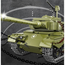 Load image into Gallery viewer, 764PCS MOC Military M26 Pershing Heavy Tank Figure Model Toy Building Block Brick Gift Kids DIY Set New 1:35 Compatible Lego
