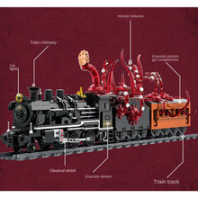 Load image into Gallery viewer, 1760PCS MOC 2in1 Unlimited Steam Train Scene Model Toy Building Block Brick Gift Kids DIY Set New Compatible Lego
