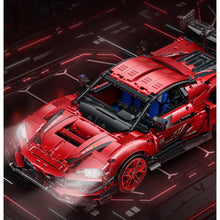 Load image into Gallery viewer, 2270PCS MOC Technic Speed Static Red 296 GT3 Super Racing Sports Car Model Toy Building Block Brick Gift Kids DIY Set New 1:10 Compatible Lego
