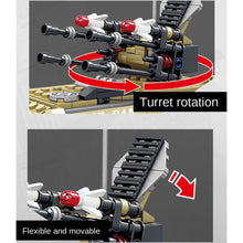 Load image into Gallery viewer, 578PCS MOC Military PGZ-04A 25mm Self-propelled Anti Aircraft Radar Figure Model Toy Building Block Brick Gift Kids DIY Set New Compatible Lego
