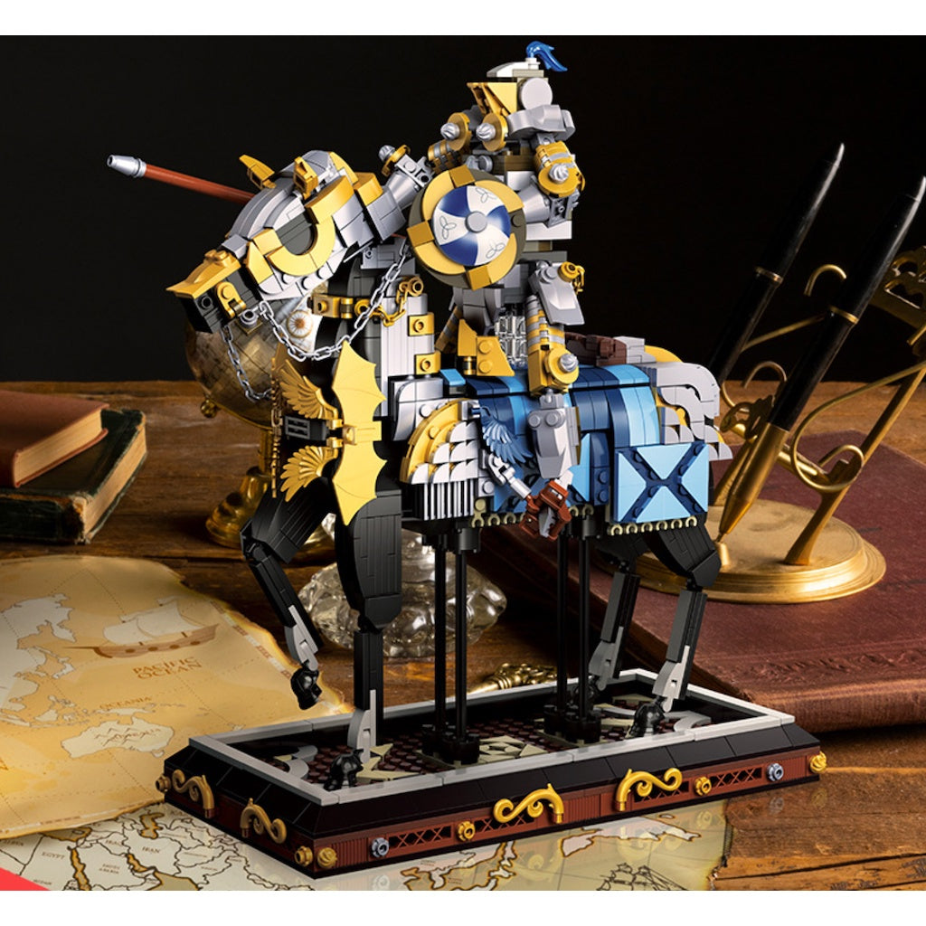 1247PCS MOC Medieval Age Of Knight Model Toy Building Block Brick Gift Kids DIY Set New Compatible Lego