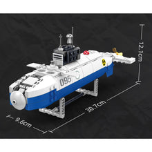 Load image into Gallery viewer, 329PCS MOC Military Type 095 Nuclear Attack Submarines Figure Model Toy Building Block Brick Gift Kids DIY Set New Compatible Lego
