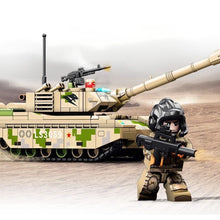 Load image into Gallery viewer, 320PCS MOC Military ZTQ-15 Main Battle Tank Figure Model Toy Building Block Brick Gift Kids DIY Set New Compatible Lego
