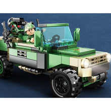 Load image into Gallery viewer, 258PCS MOC Military 2in1 Type 90 Armored Vehicle Jeep Figure Model Toy Building Block Brick Gift Kids DIY Set New Compatible Lego
