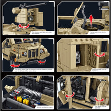 Load image into Gallery viewer, 2479PCS MOC Military JLTV Joint Light Tactical Armored Vehicle Model Toy Building Block Brick Gift Kids DIY Set New Compatible Lego
