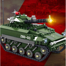 Load image into Gallery viewer, 469PCS MOC Military ZBD-03 Airborne Armored Vehicle IFV Figure Model Toy Building Block Brick Gift Kids DIY Set New Compatible Lego
