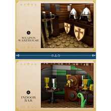 Load image into Gallery viewer, 2831PCS MOC City European Century Medieval Bistro Model Toy Building Block Brick Gift Kids DIY Set New Compatible Lego
