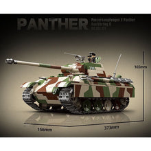 Load image into Gallery viewer, 2136PCS MOC Military Panther G Panzerkampfwagen V Sd Kfz 171 Tank Figure Model Toy Building Block Brick Gift Kids DIY Set New Compatible Lego
