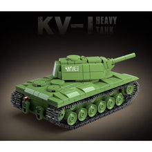 Load image into Gallery viewer, 461PCS MOC Military KV-1 Heavy Tank Figure Model Toy Building Block Brick Gift Kids DIY Set New Compatible Lego
