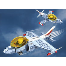 Load image into Gallery viewer, 217PCS MOC Military Harrier Jet Air Fighter Figure Model Toy Building Block Brick Gift Kids DIY Set New
