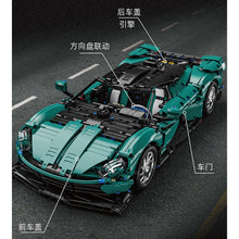 Load image into Gallery viewer, 2111PCS MOC Static Technic Speed Large Aston Martin Super Racing Sports Car Model Toy Building Block Brick Gift Kids DIY Set New 1:8 Compatible Lego
