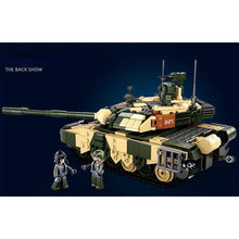 Load image into Gallery viewer, 758PCS MOC Military T90MS MBT Main Battle Tank Figure Scene Model Toy Building Block Brick Gift Kids DIY Set New 1:35 Compatible Lego
