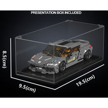 Load image into Gallery viewer, 386PCS MOC Technic Speed Grey Koenigsegg Super Racing Sports Car Model Toy Building Block Brick Gift Kids DIY Set New Display Box Compatible Lego
