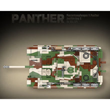 Load image into Gallery viewer, 2136PCS MOC Military Panther G Panzerkampfwagen V Sd Kfz 171 Tank Figure Model Toy Building Block Brick Gift Kids DIY Set New Compatible Lego
