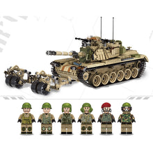 Load image into Gallery viewer, 1753PCS MOC Military 2in1 M60 Magach Main Battle Tank Figure Model Toy Building Block Brick Gift Kids DIY Set New Compatible Lego
