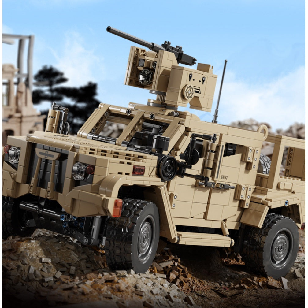 2479PCS MOC Military JLTV Joint Light Tactical Armored Vehicle Model Toy Building Block Brick Gift Kids DIY Set New Compatible Lego