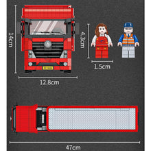 Load image into Gallery viewer, 1258PCS MOC Technic Mechanic Racing Team Repair Truck Figure Model Toy Building Block Brick Gift Kids DIY Set New Compatible Lego
