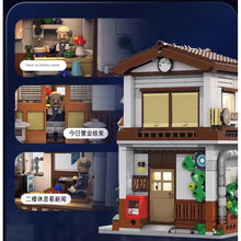 Load image into Gallery viewer, 861PCS MOC City Street JP Style Canteen Restaurant Izakaya Bar House Figure Light Model Toy Building Block Brick Gift Kids DIY Set New Compatible Lego
