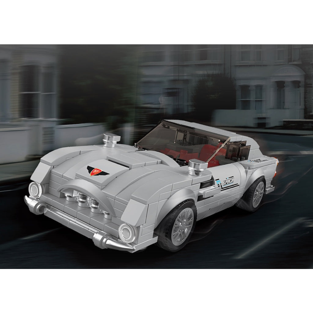 348PCS MOC Technic Speed 007 Martin Racing Sports Car Model Toy Building Block Brick Gift Kids DIY Set New Display Box Compatible Lego