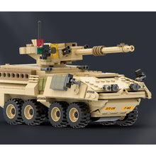 Load image into Gallery viewer, 458PCS MOC Military  M1128 Stryker Armored Fighting Vehicle AFV Model Toy Building Block Brick Gift Kids DIY Set New Compatible Lego
