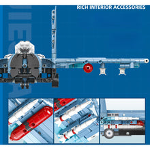 Load image into Gallery viewer, 707PCS MOC Military  Sukhoi Su-35 Super Flanker Air Fighter Aircraft Model Toy Building Block Brick Gift Kids DIY Set New Compatible Lego
