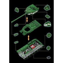 Load image into Gallery viewer, 1402PCS MOC Military IS-2 Heavy Tank Figure Model Toy Building Block Brick Gift Kids DIY Set New 1:28 Compatible Lego
